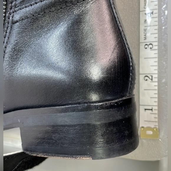 Coach Black Leather Ankle Boots - Picture 13 of 16
